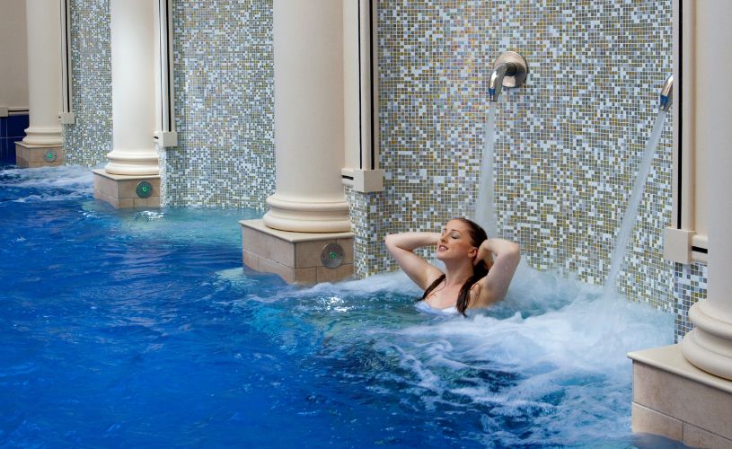 Indoor pool at Gainsborough Spa Village